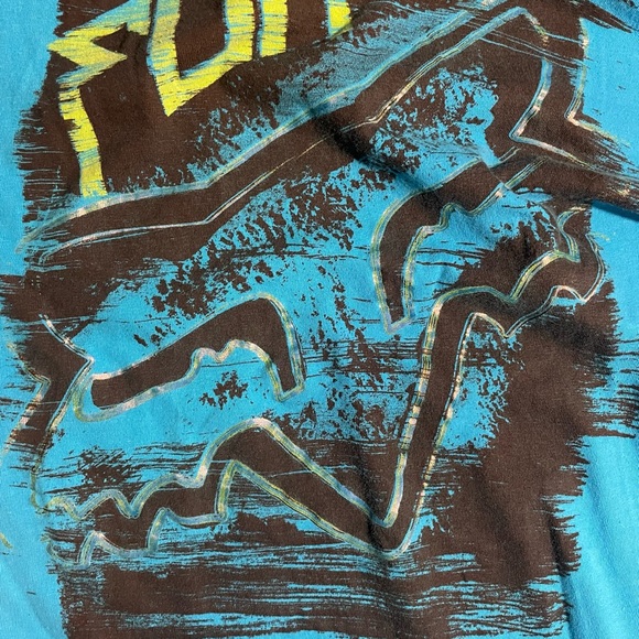 Y2K FOX Racing tee size:Large - Picture 2 of 3